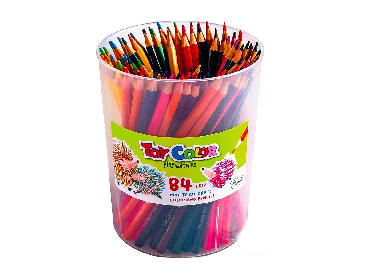 Immagine fotografica 84 matite colorate ToyColor