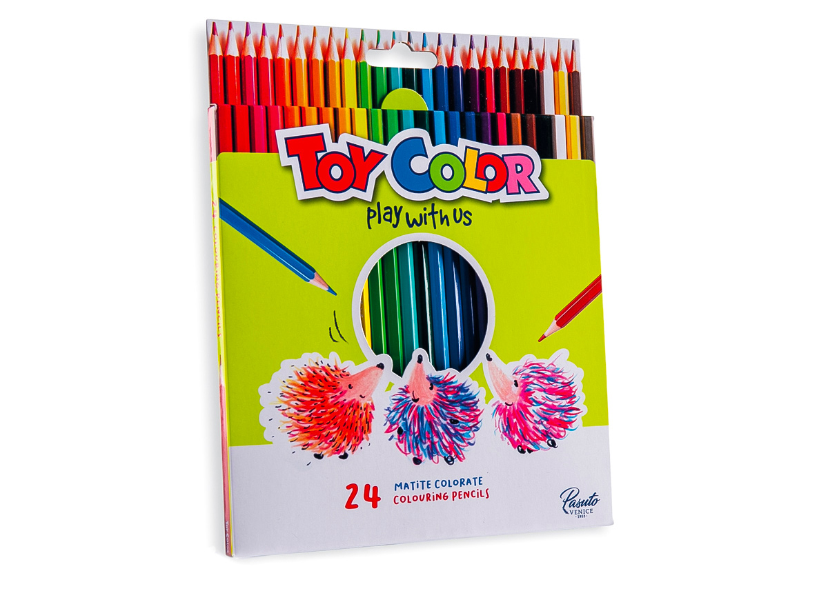 Immagine fotografica 24 matite colorate ToyColor
