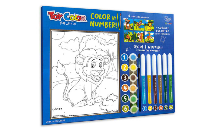Color by Number Toy Color