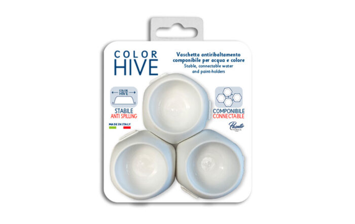 3 color hive vaschette porta colore blister